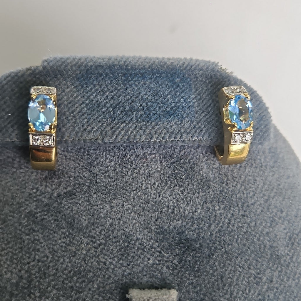 ARETES PAR ORO 14 K 5.6 GRMS (SEMINUEVO)