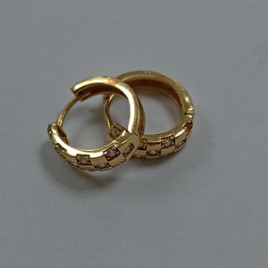 ARRACADAS PAR ORO 14 K 2,50 GRMS (SEMINUEVO)