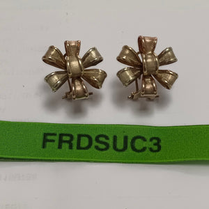 ARETES PAR ORO 10 K 3.8 GRMS (SEMINUEVO)