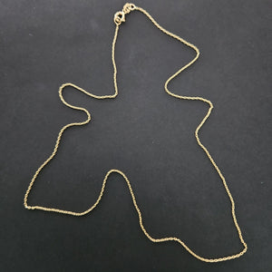 CADENA ORO 14 K 1.6 GRMS (SEMINUEVO)