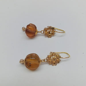 ARETES PAR ORO 8 K 2.2 GRMS (SEMINUEVO)