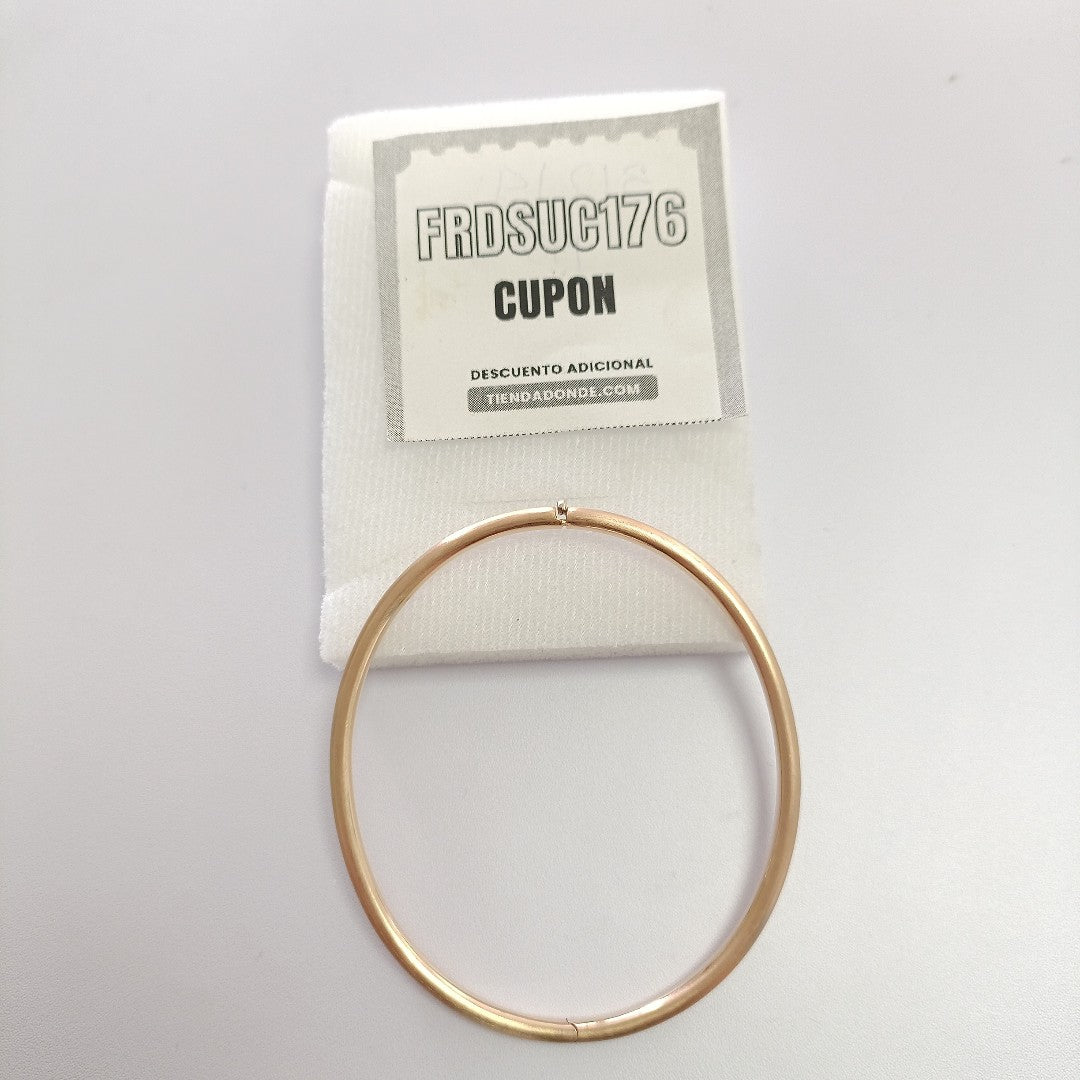 PULSERA RIGIDA ORO 14 K 5,60 GRMS (SEMINUEVO)