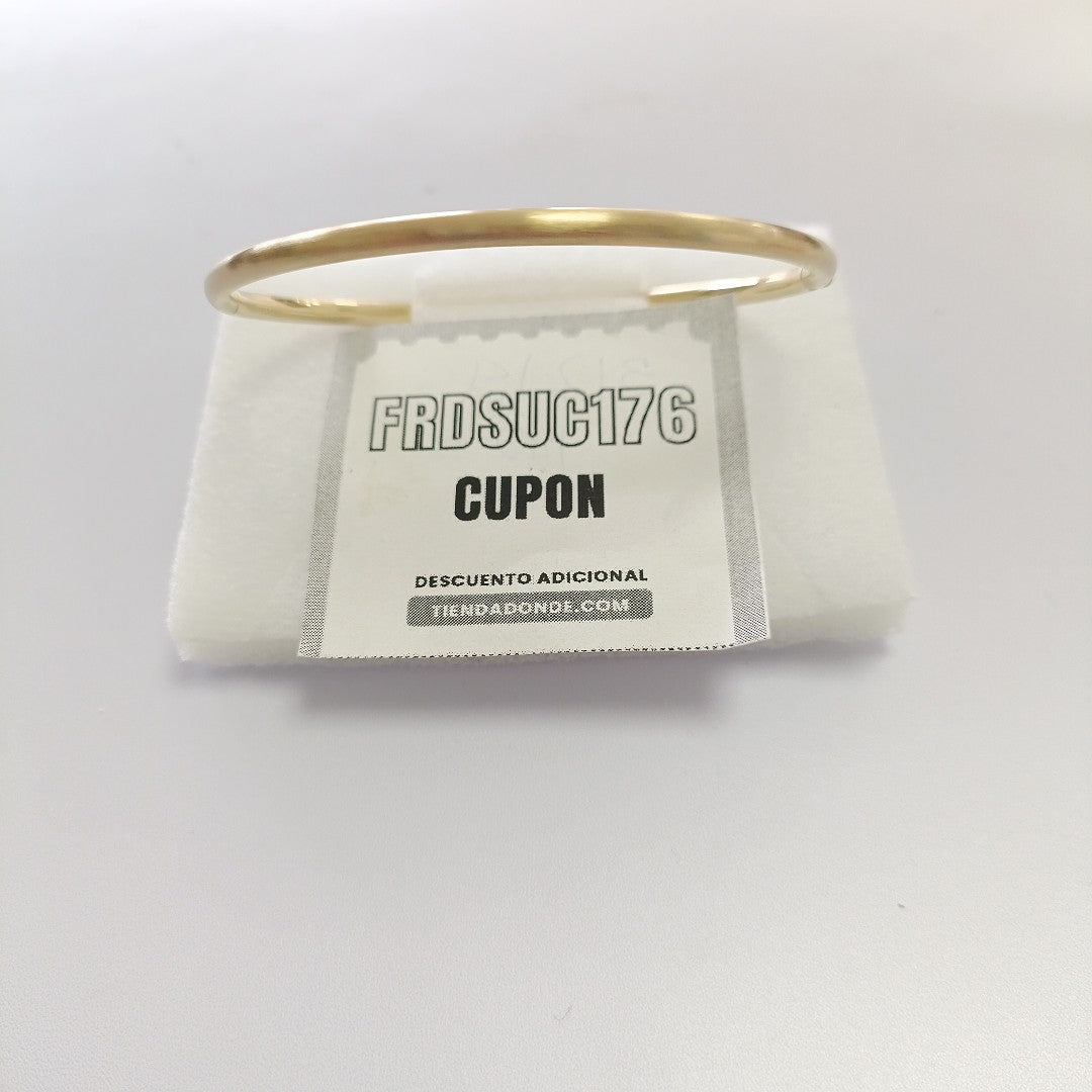 PULSERA RIGIDA ORO 14 K 5,80 GRMS (SEMINUEVO)