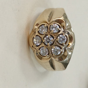 ANILLO ORO 10 K 4.3 GRMS (SEMINUEVO)