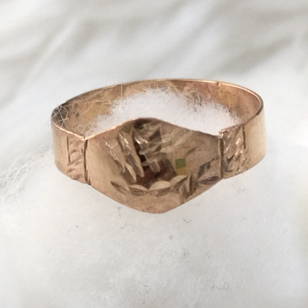 ANILLO ORO 8 K 0.9 GRMS (SEMINUEVO)