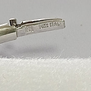 PULSERA RIGIDA ORO BLANCO 14 K 5,70 GRMS (SEMINUEVO)