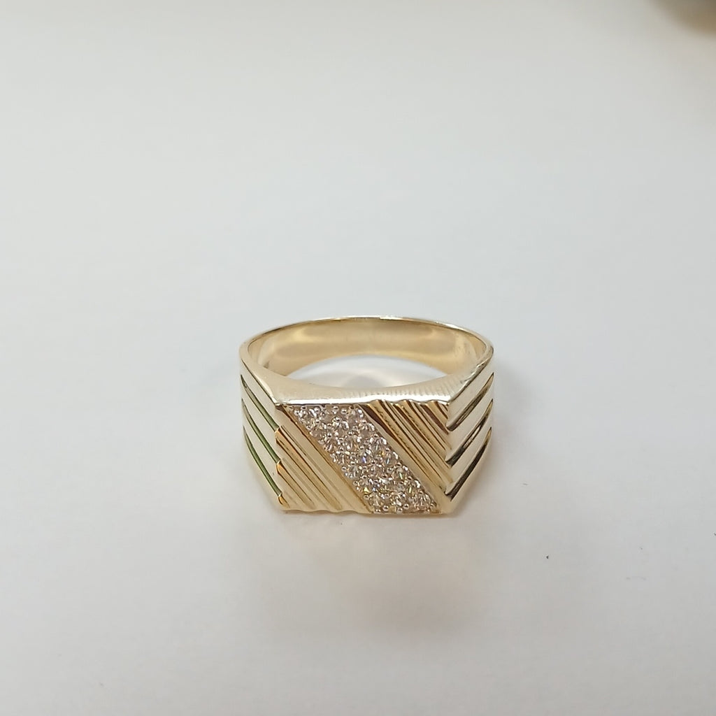 ANILLOS CABALLERO ORO 14K 6.8 (NUEVO)