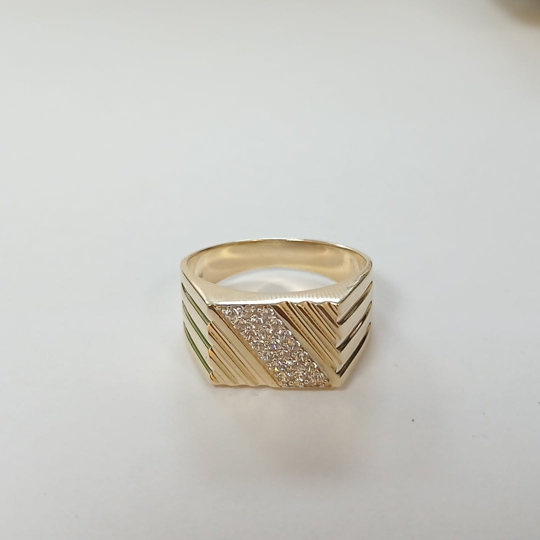 ANILLOS CABALLERO ORO 14K 6.8 (NUEVO)