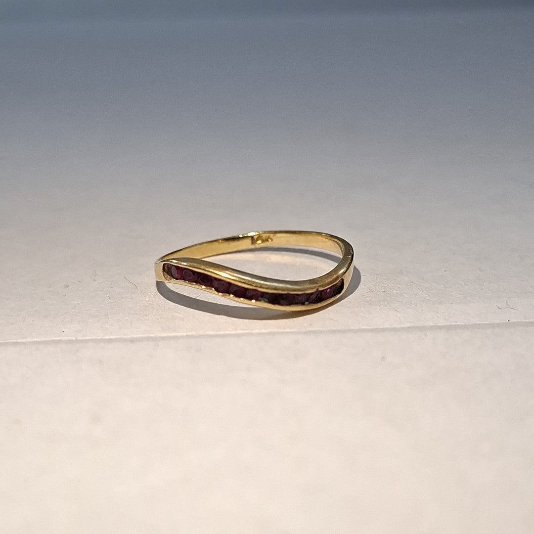 ANILLO ORO 14 K 1.4 GRMS (SEMINUEVO)