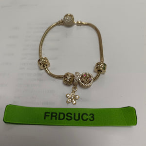 PULSERA CHARM ORO 14K 15 (NUEVO)