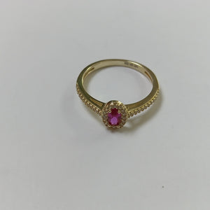 ANILLOS DAMA ORO 14K 2 (NUEVO)
