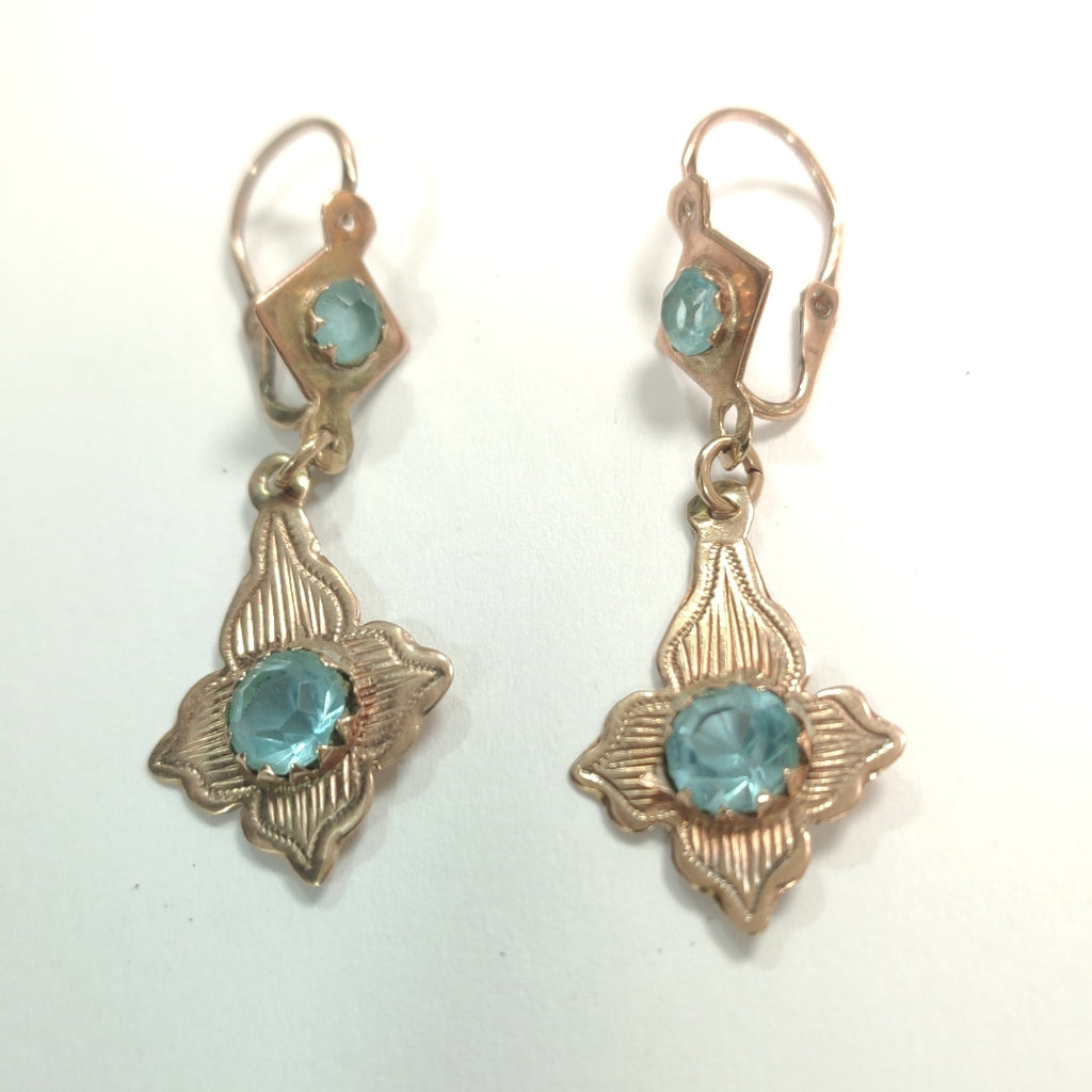 ARETES PAR ORO 8 K 3.3 GRMS (SEMINUEVO)
