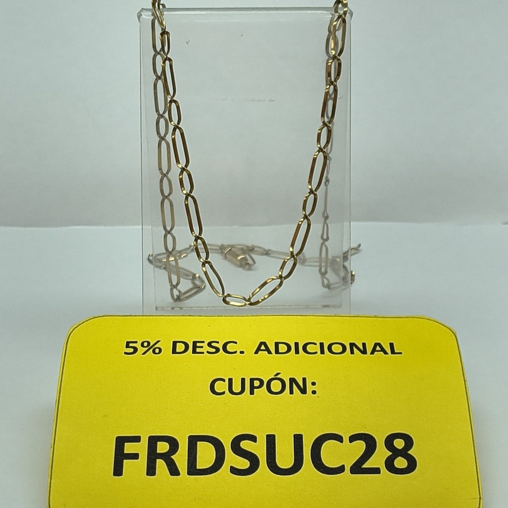CADENA ORO 10 K 5,90 GRMS (SEMINUEVO)
