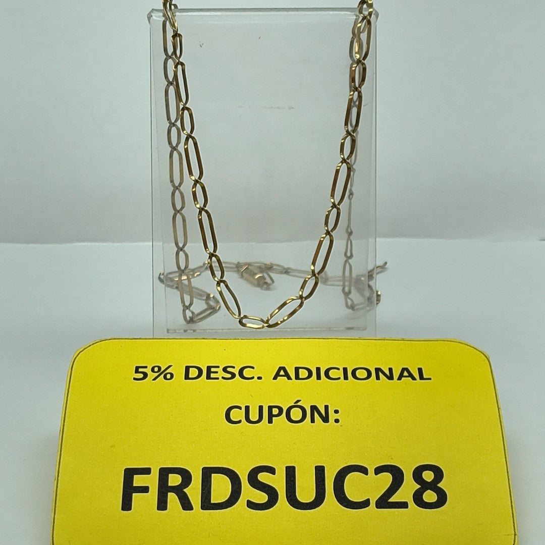 CADENA ORO 10 K 5,90 GRMS (SEMINUEVO)