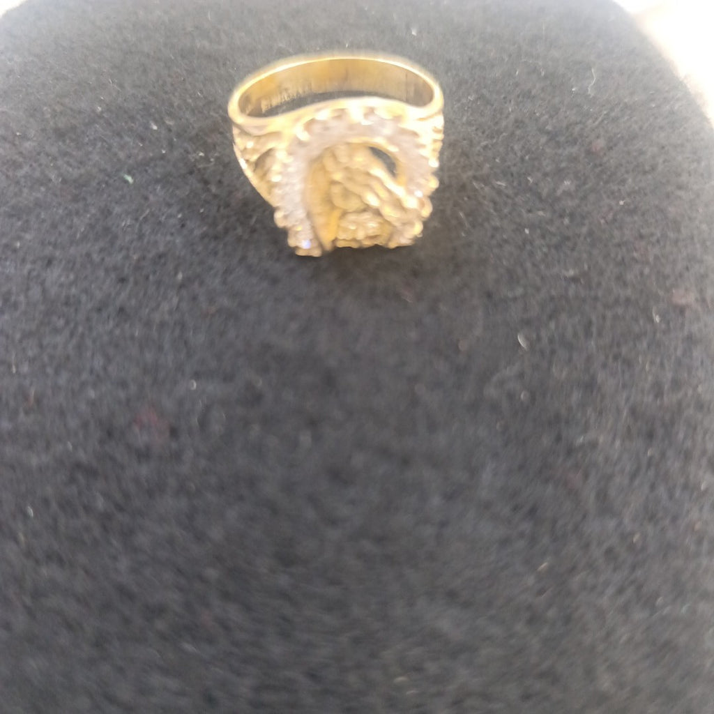 ANILLO ORO 14 K 6 GRMS (SEMINUEVO)