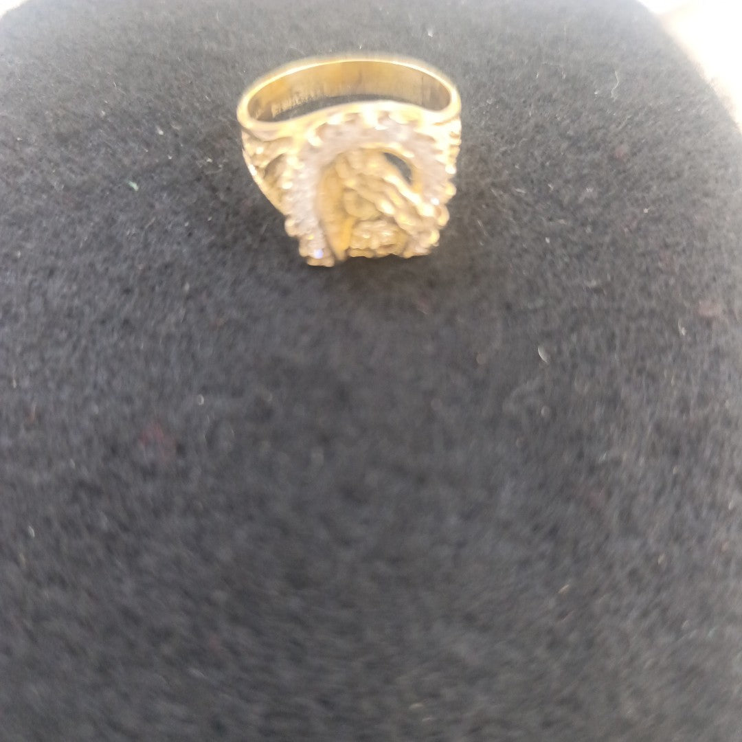 ANILLO ORO 14 K 6 GRMS (SEMINUEVO)