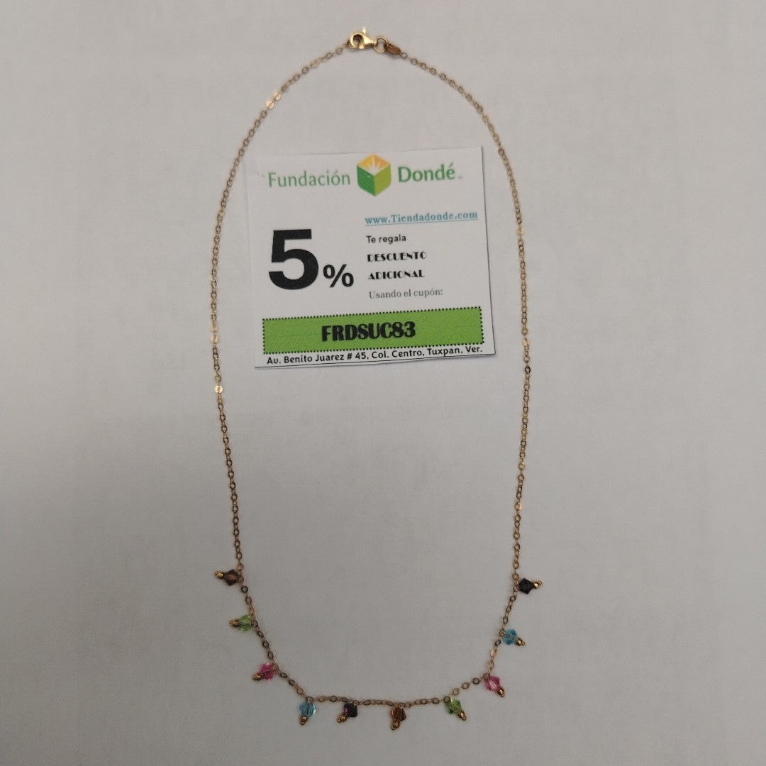 GARGANTILLA ORO 14 K 2.9 GRMS (SEMINUEVO)