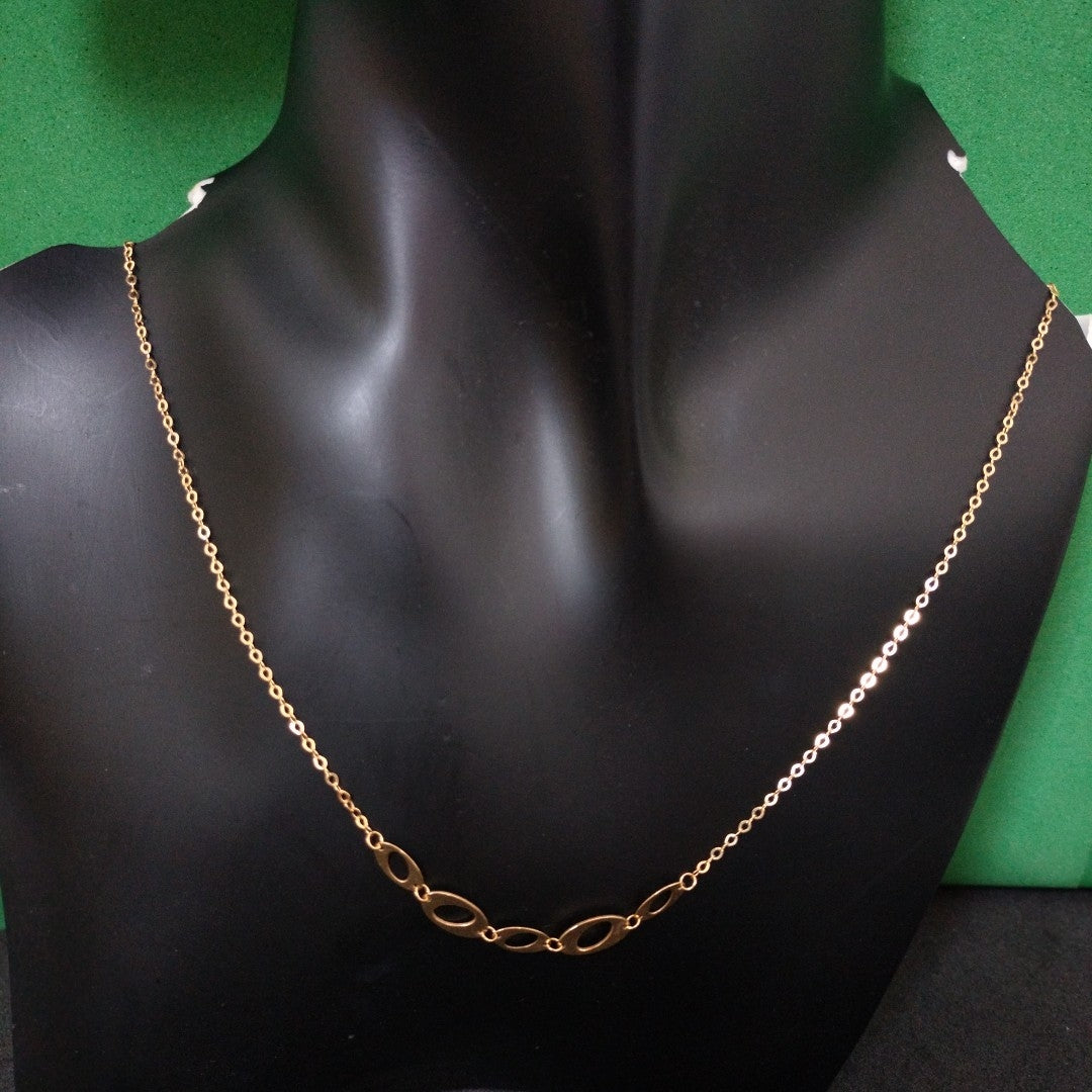 GARGANTILLA ORO 14 K 1,30 GRMS (SEMINUEVO)