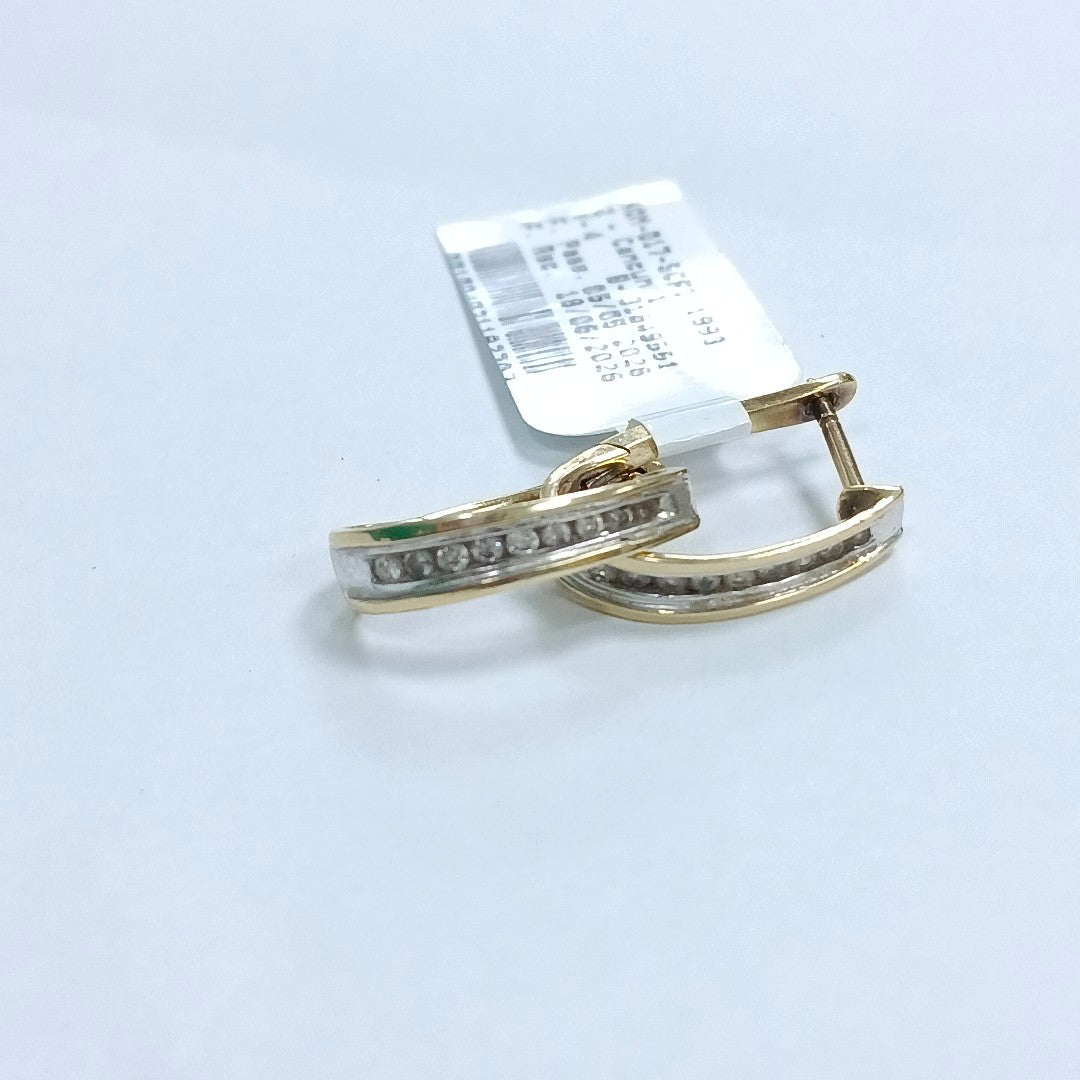 ARETES PAR ORO 10 K 2.8 GRMS (SEMINUEVO)