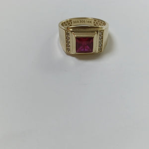 ANILLOS CABALLERO ORO 14K 6.3 (NUEVO)