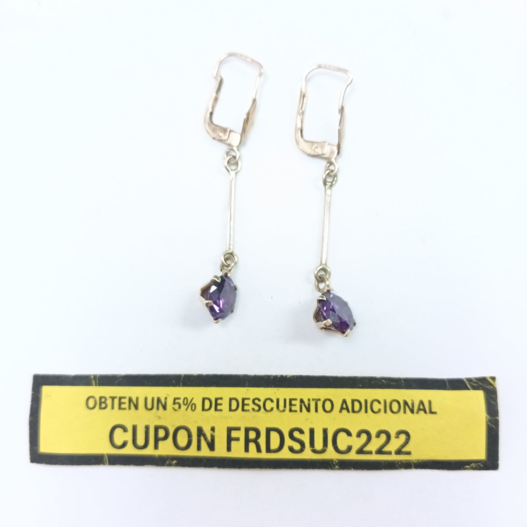 ARETES PAR ORO 10 K 2.3 GRMS (SEMINUEVO)