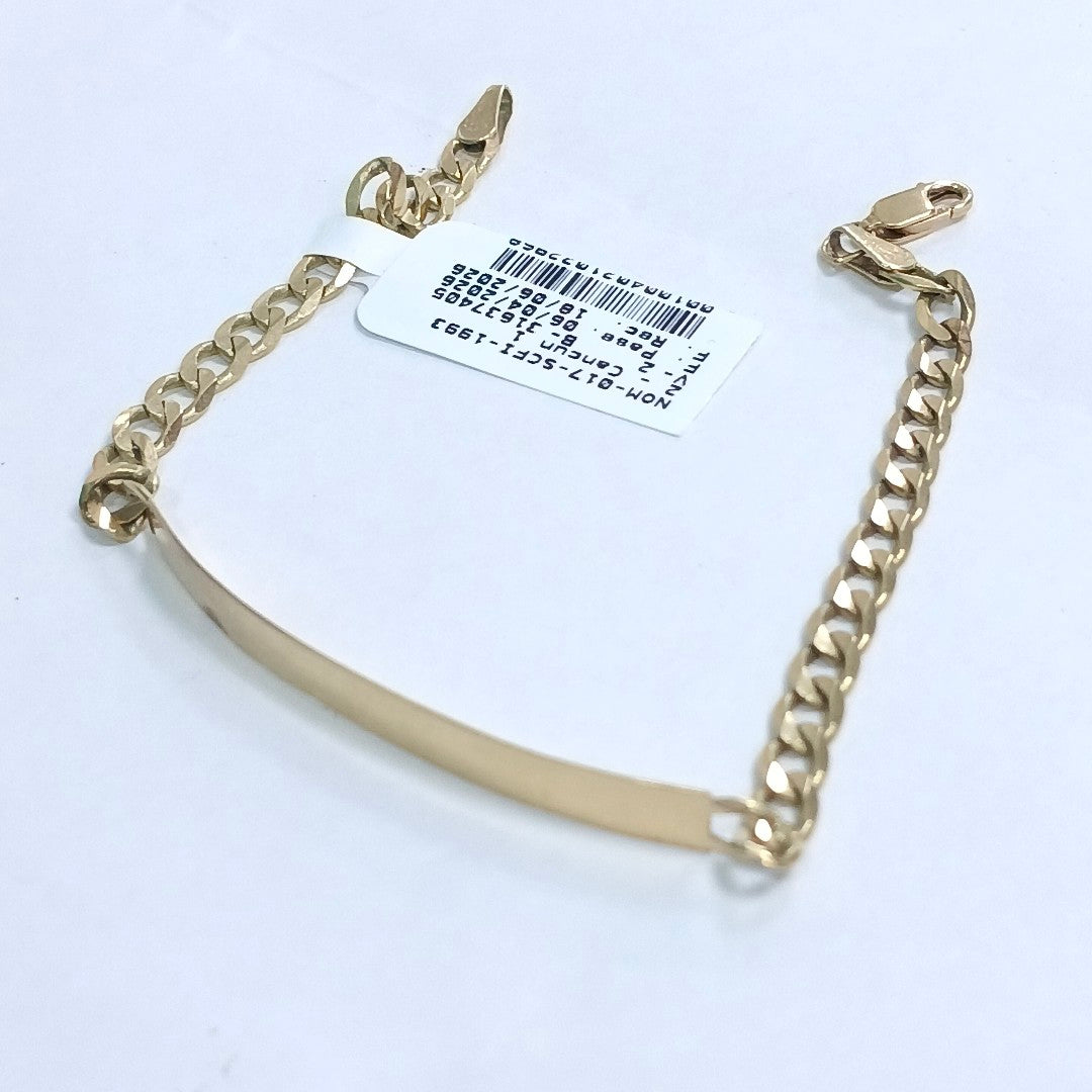 ESCLAVA ORO 10 K 6.2 GRMS (SEMINUEVO)