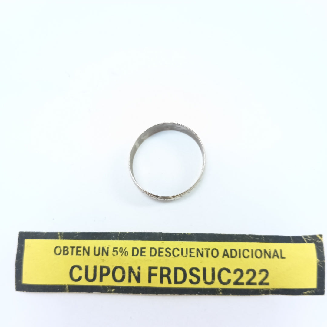 ARGOLLA ORO 10 K 1.6 GRMS (SEMINUEVO)