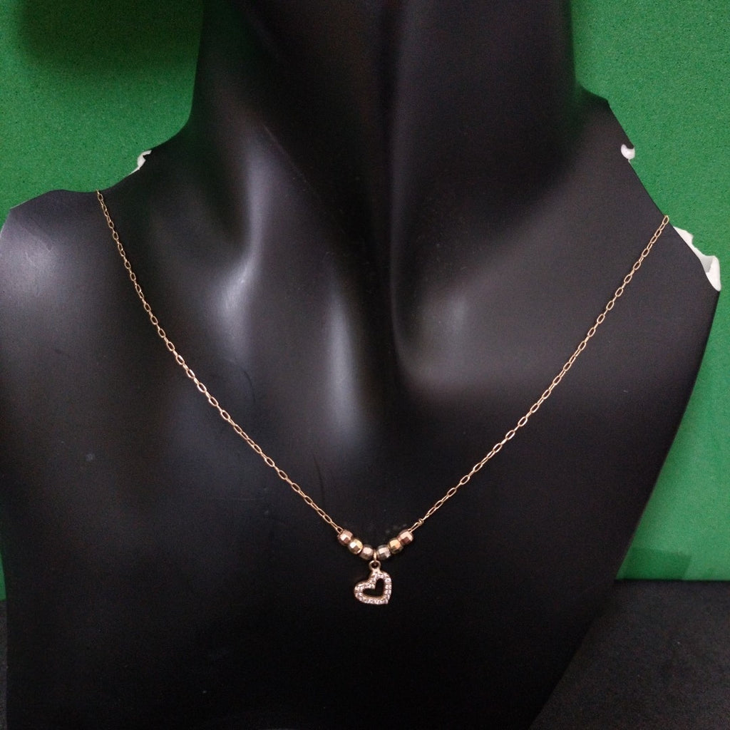 GARGANTILLA ORO COMBINADO 10 K 1,30 GRMS (SEMINUEVO)