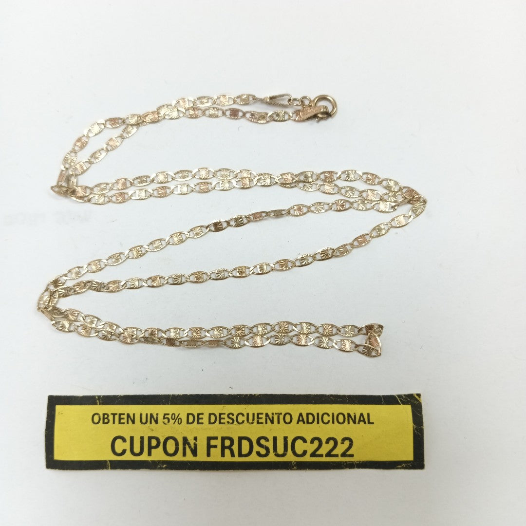 CADENA ORO 10 K 2.8 GRMS (SEMINUEVO)