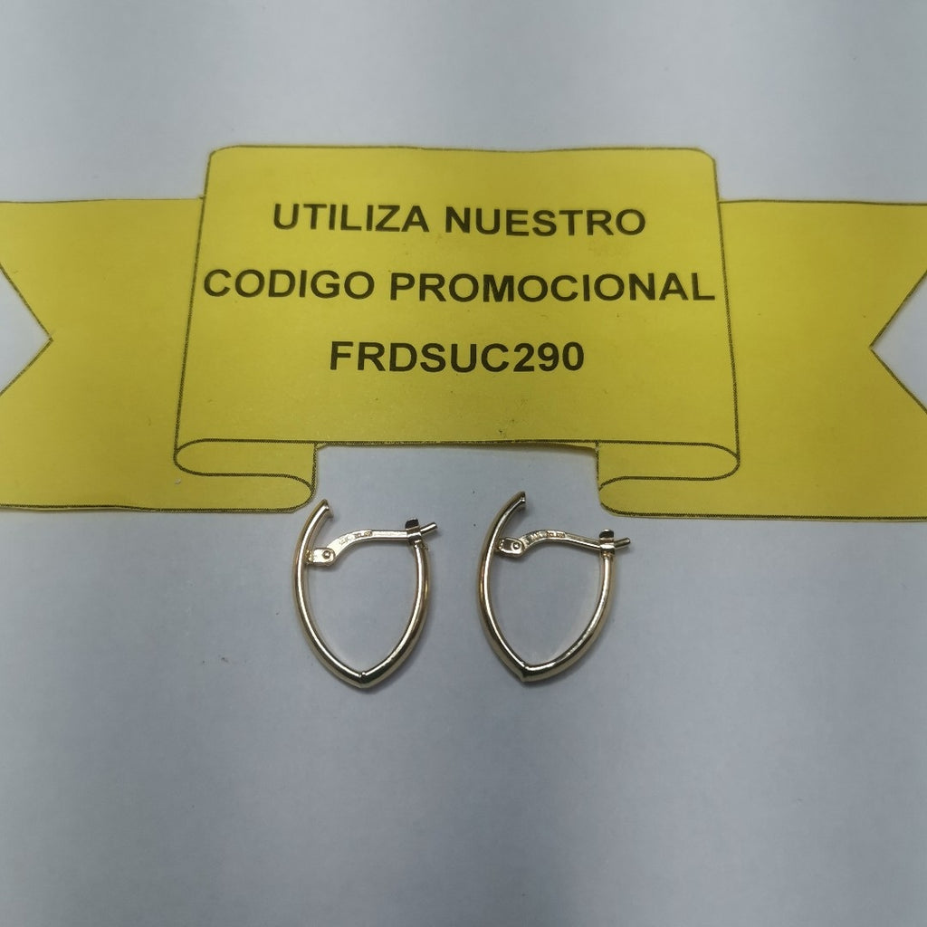 ARRACADAS ORO 14K 1.5 (NUEVO)