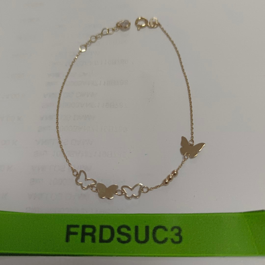 PULSERAS DAMA ORO 14K 1.1 (NUEVO)