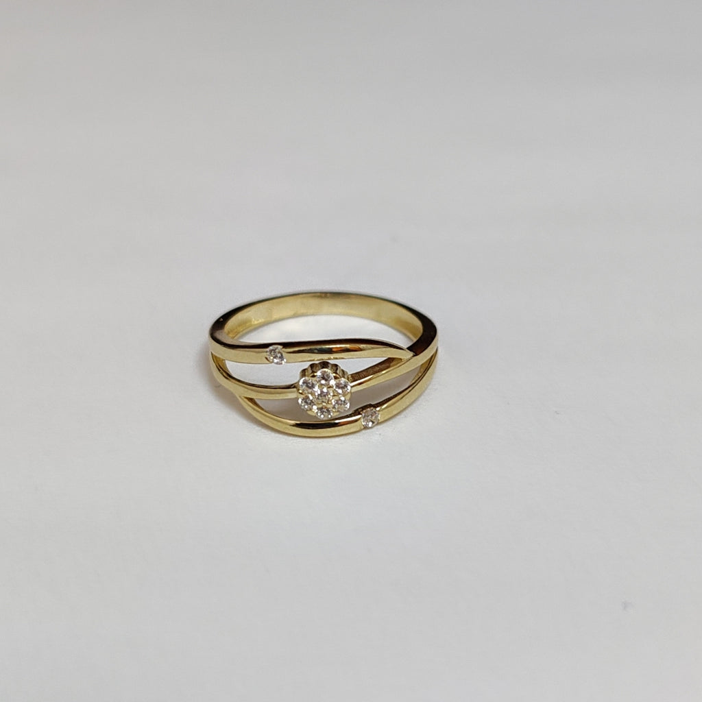 ANILLOS DAMA ORO 10K 2 (NUEVO)