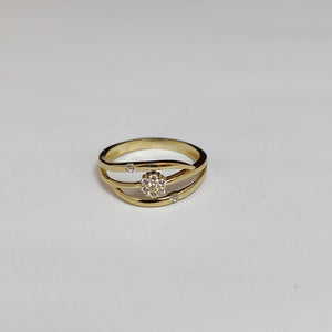 ANILLOS DAMA ORO 10K 2 (NUEVO)
