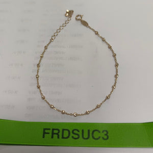 PULSERAS DAMA ORO 14K 1.1 (NUEVO)