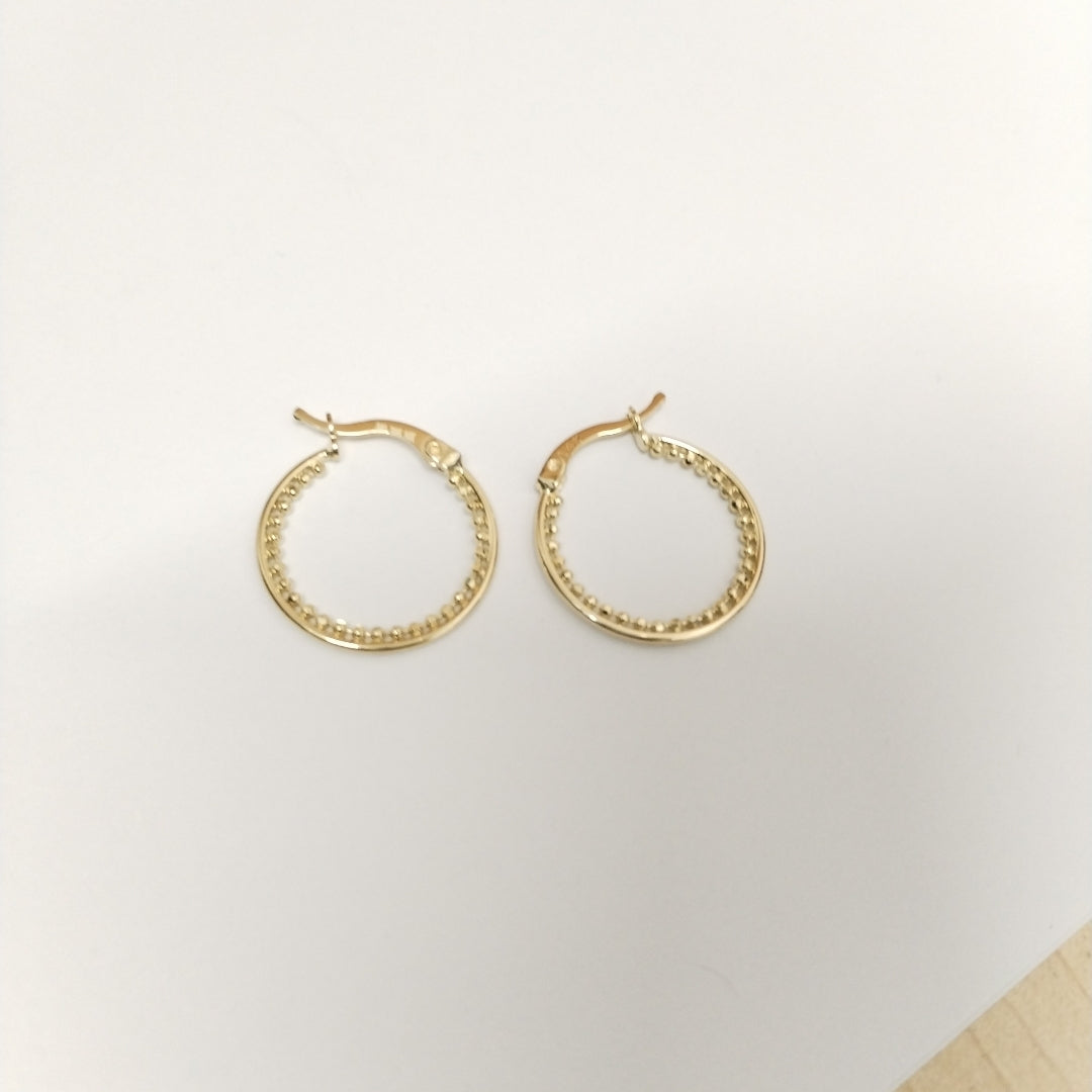ARRACADAS ORO 14K 1.9 (NUEVO)