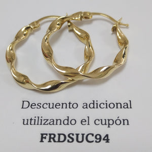 ARRACADAS ORO 14K 1.9 (NUEVO)