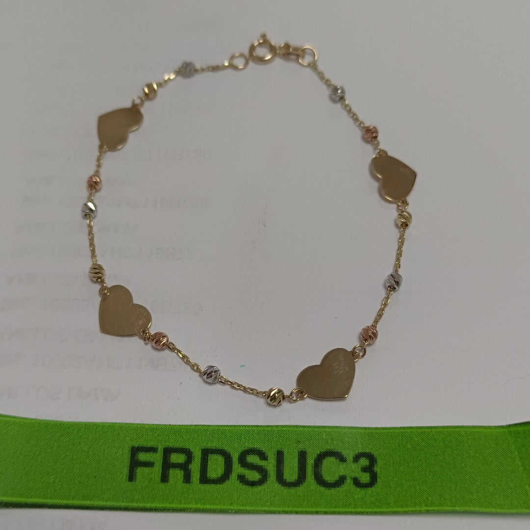 PULSERAS DAMA ORO 14K 2.1 (NUEVO)