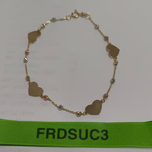 PULSERAS DAMA ORO 14K 2.1 (NUEVO)