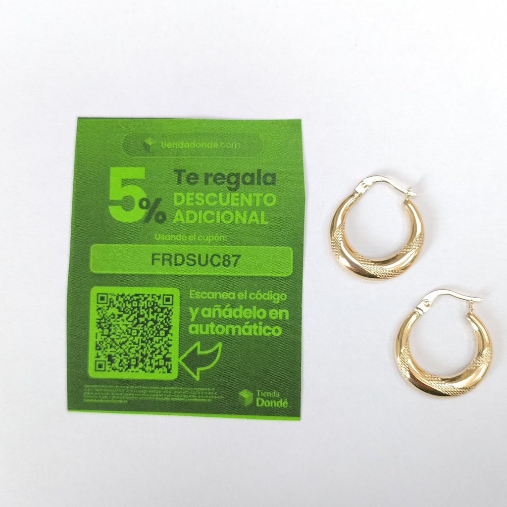 ARRACADAS ORO 14K 1.7 (NUEVO)