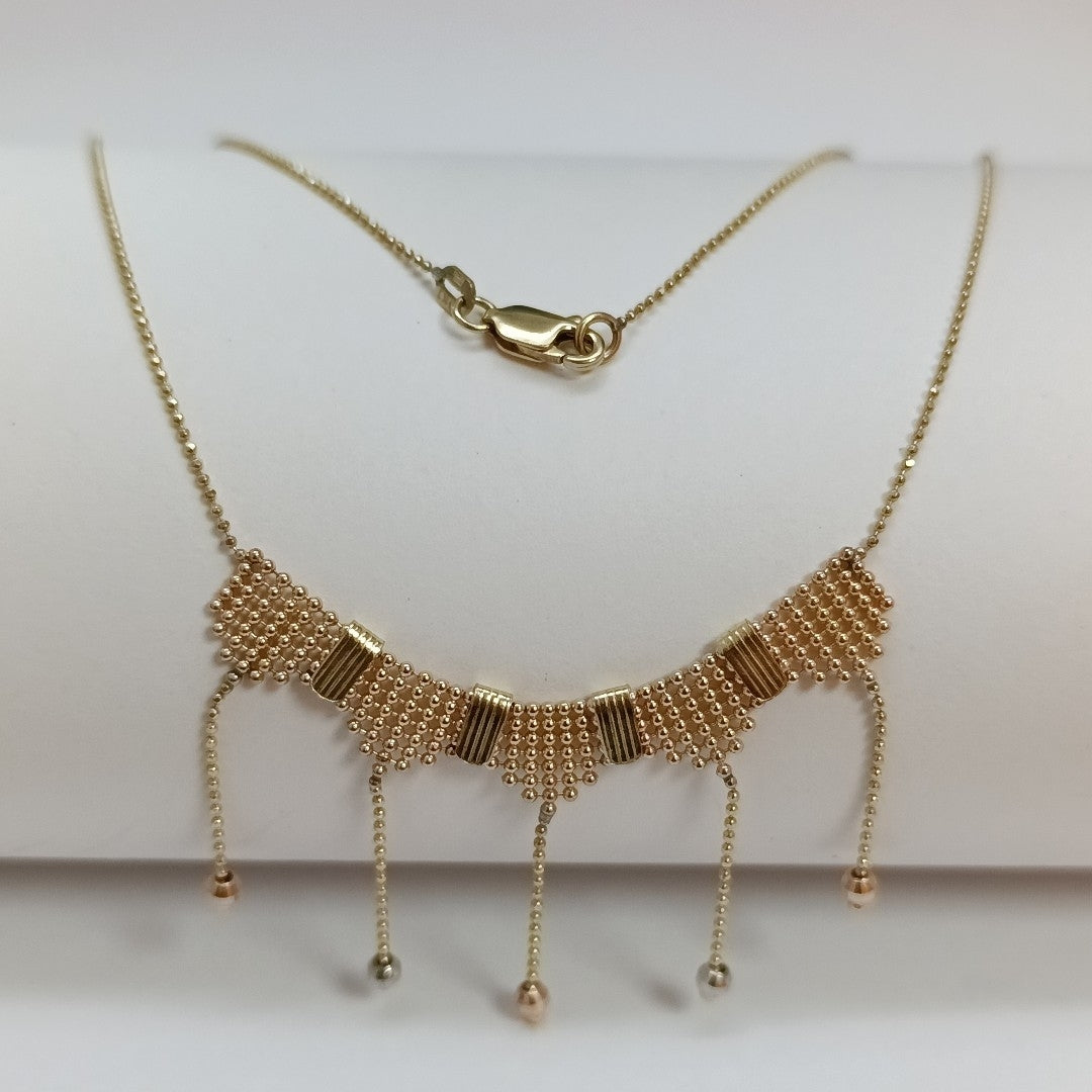 COLLAR ORO 10 K 4.4 GRMS (SEMINUEVO)