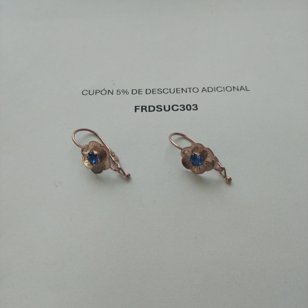 ARETES PAR ORO 8 K 2,10 GRMS (SEMINUEVO)