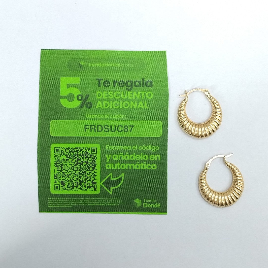 ARRACADAS ORO 14K 1 (NUEVO)