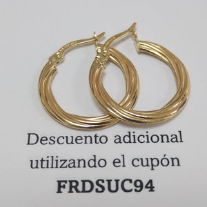 ARRACADAS ORO 14K 1.4 (NUEVO)