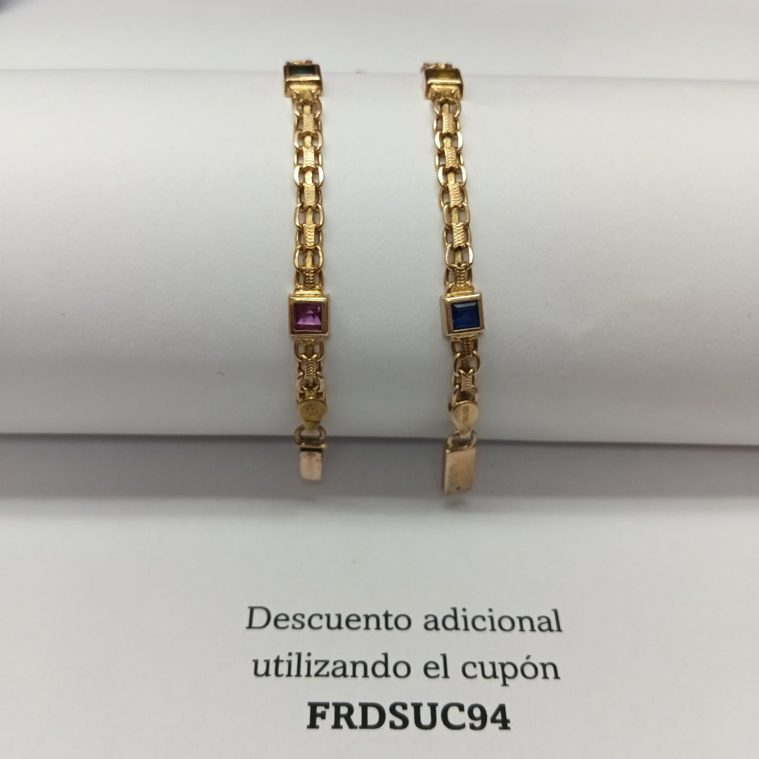 PULSERA ORO 14 K 6.7 GRMS (SEMINUEVO)