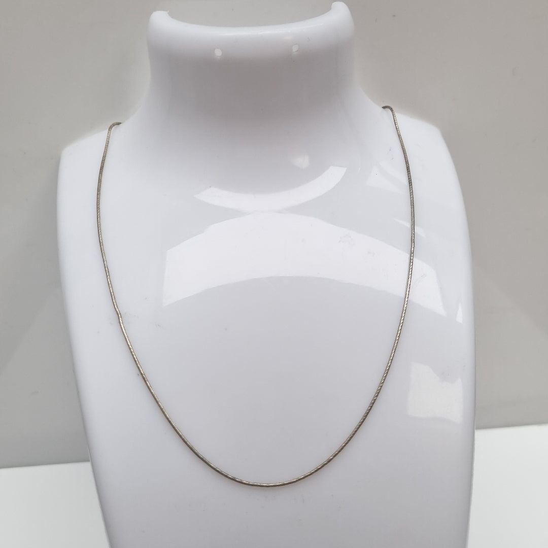 CADENA PLATA 2,50 GRMS (SEMINUEVO)