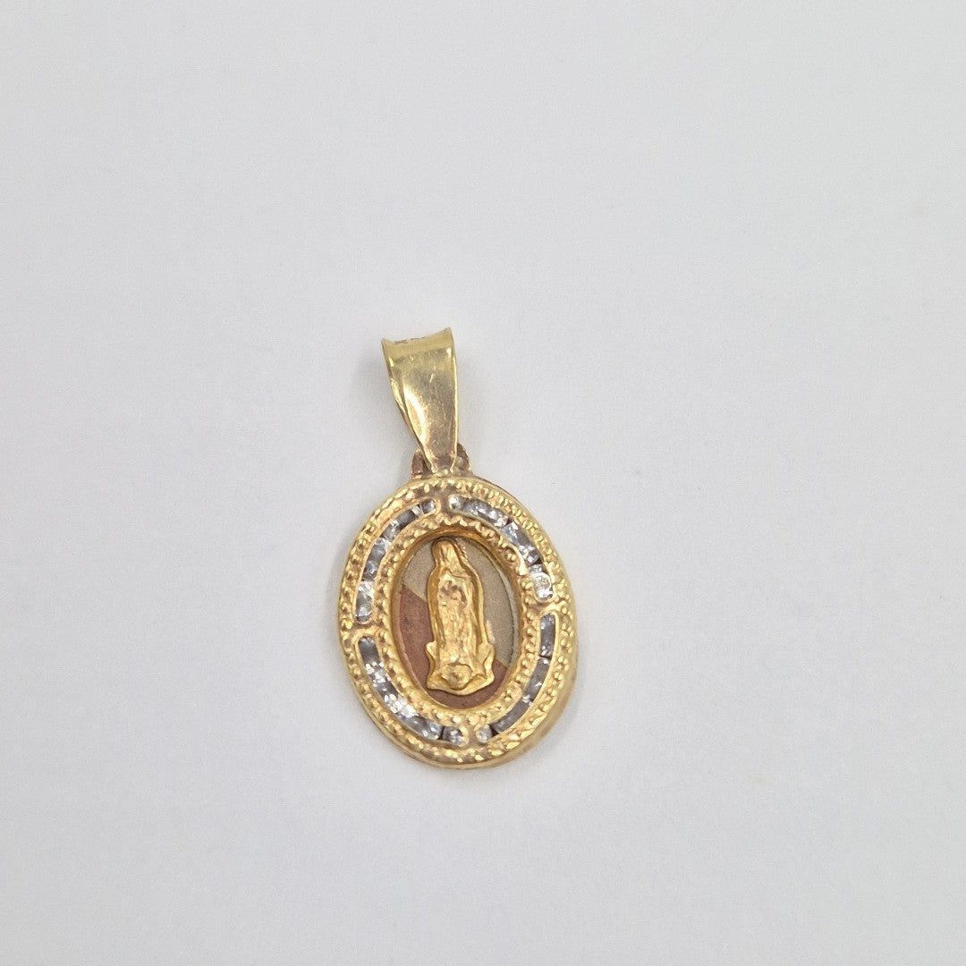 MEDALLA RELIGIOSA ORO 14 K 0,40 GRMS (SEMINUEVO)