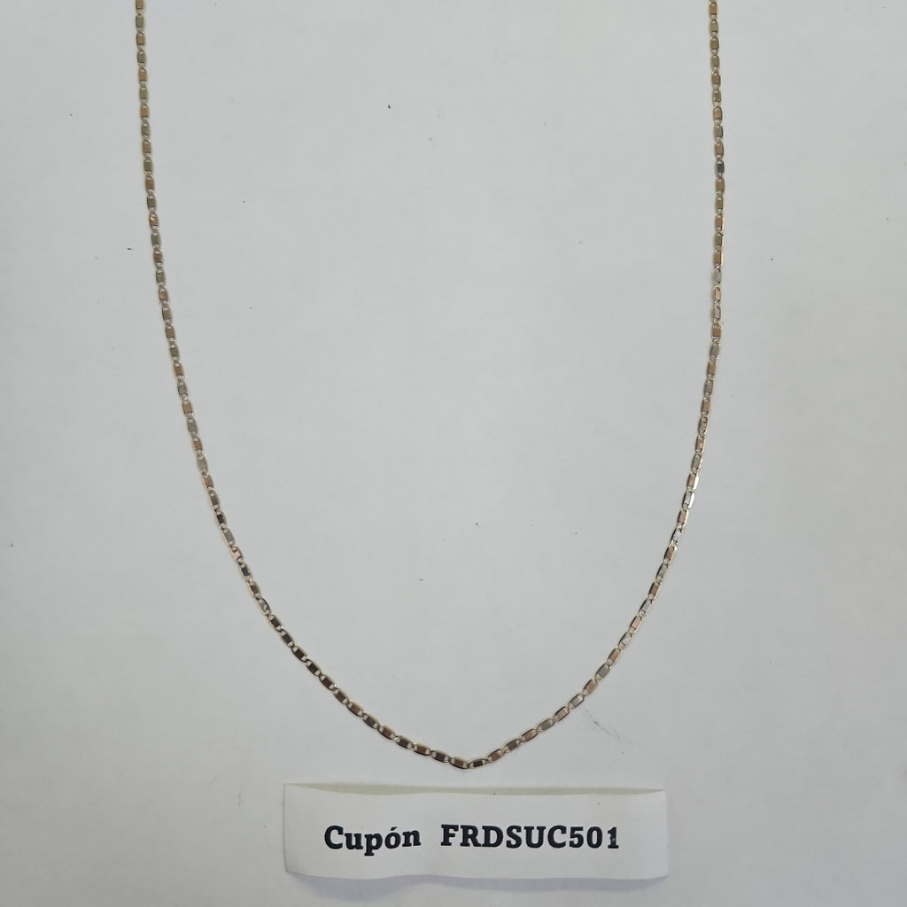 CADENA ORO 14 K 1,40 GRMS (SEMINUEVO)