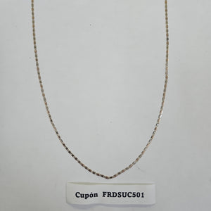 CADENA ORO 14 K 1,40 GRMS (SEMINUEVO)