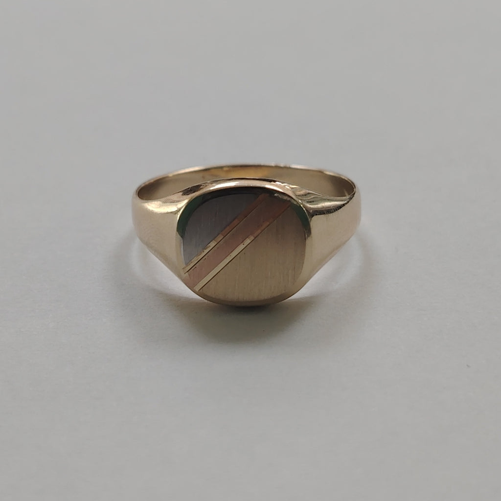 ANILLOS CABALLERO ORO 10K 3.5 (NUEVO)