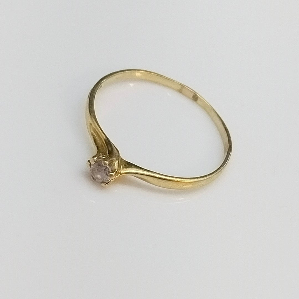 SOLITARIO ORO 14 K 0,90 GRMS (SEMINUEVO)